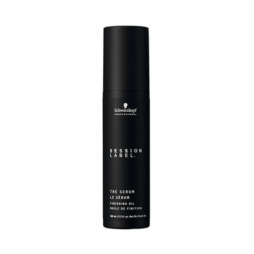 Сыворотка schwarzkopf professional session label the serum finishing oil спрей schwarzkopf professional session label the trickener 200 мл