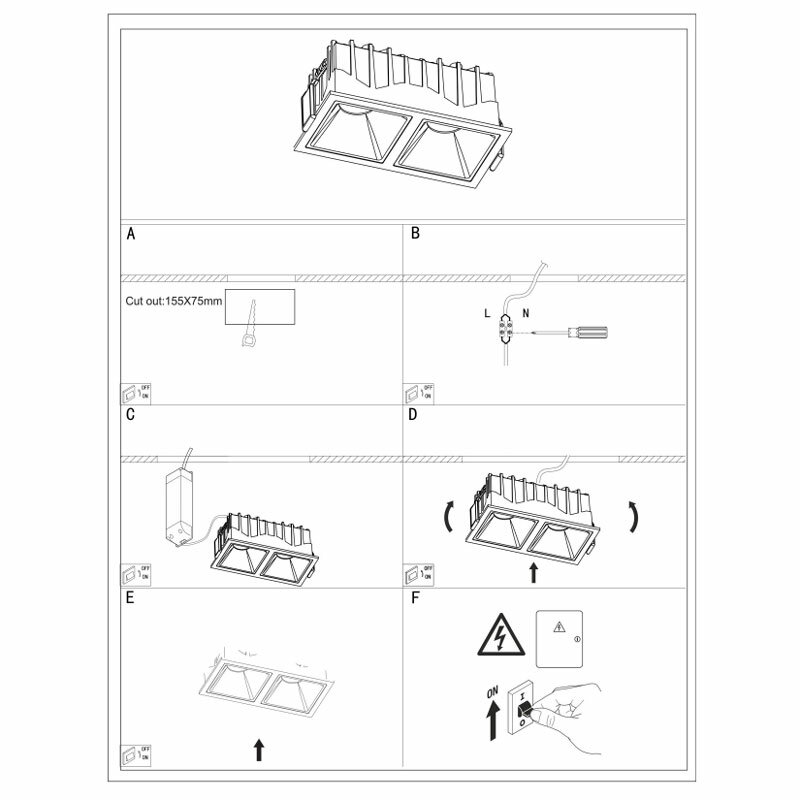 Встраиваемый светильник Maytoni Technical Alfa LED DL043-02-10W3K-D-SQ-W - фотография № 18