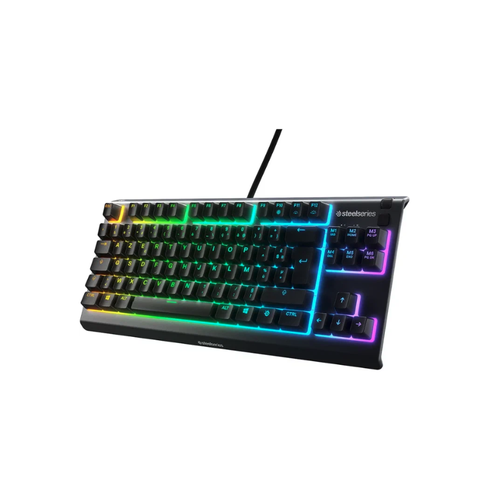 Проводная игровая клавиатура Steelseries Apex 3 TKL, черный