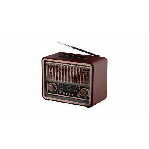 Радиоприемники RITMIX RPR-089 REDWOOD радиоприёмник sven srp 505 чёрный 4 вт fm am sw usb sd microsd bluetooth 1200 мач