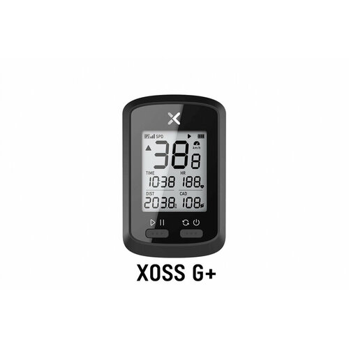 Велонавигатор XOSS G/G+ GPS ANT+ Bluetooth 5.0 (Базовый Plus) xoss stopwatch color protective cover bicycle computer g wireless gps speedometer cartoon cat ear silicone cover gps cover