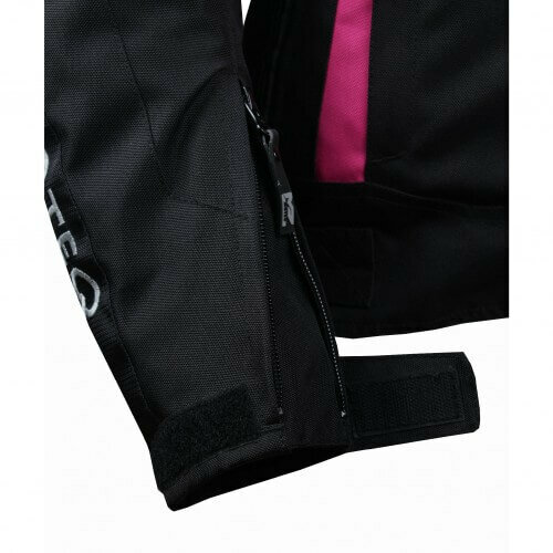 Moteq Текстильная куртка женская Astra, Черный/Розовый S