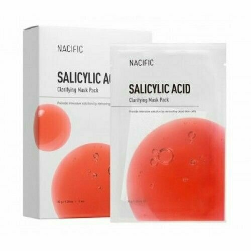 NACIFIC Salicylic Маска на тканевой основе для лица Salicylic Acid Clarifying Mask Pack,30гр