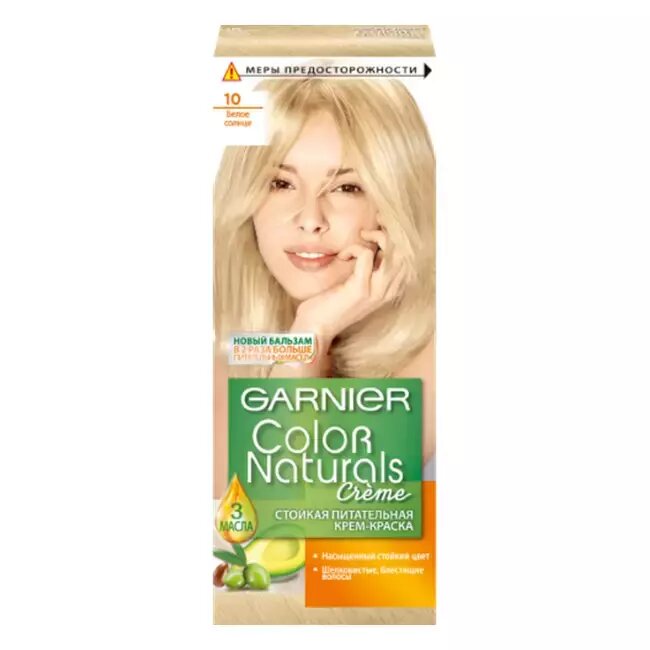 Garnier Color Naturals Крем-краска для волос 10