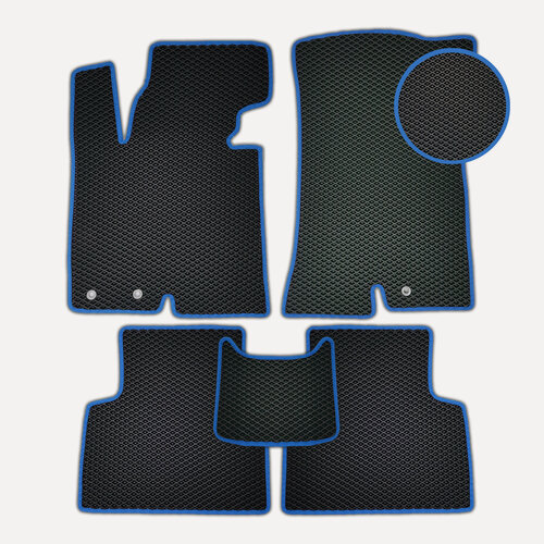 Изображение товара Коврики ЕВА для Ford Focus I, форд фокус 1999 - 2005 EVA, ЭВА, ЕВО / автомобильные ковры в салон / автоковрики EVAGoods