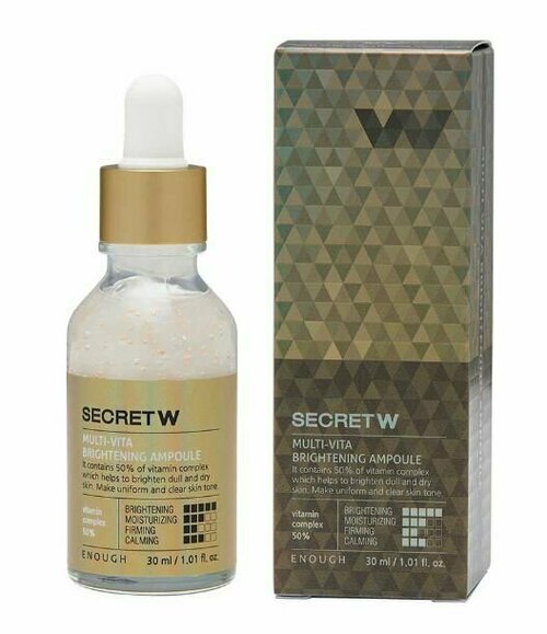 Enough Эссенция для лица Secret W Multi Vita Brightening Ampoule 30мл