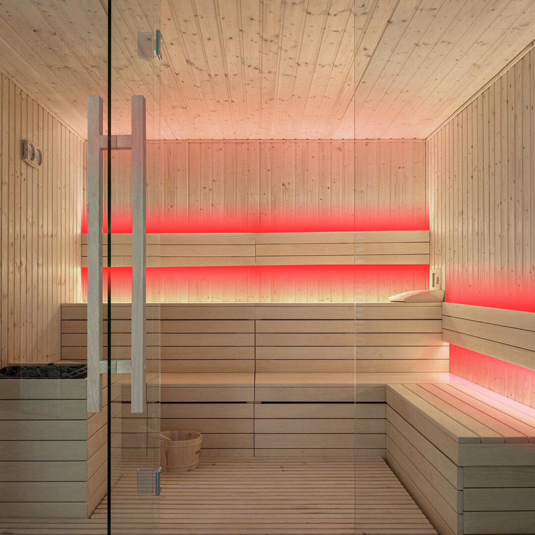 Термолента светодиодная SMD 2835 180 диод/14.4 Вт/м 24 В 13 мм IP68 5 м красный свет