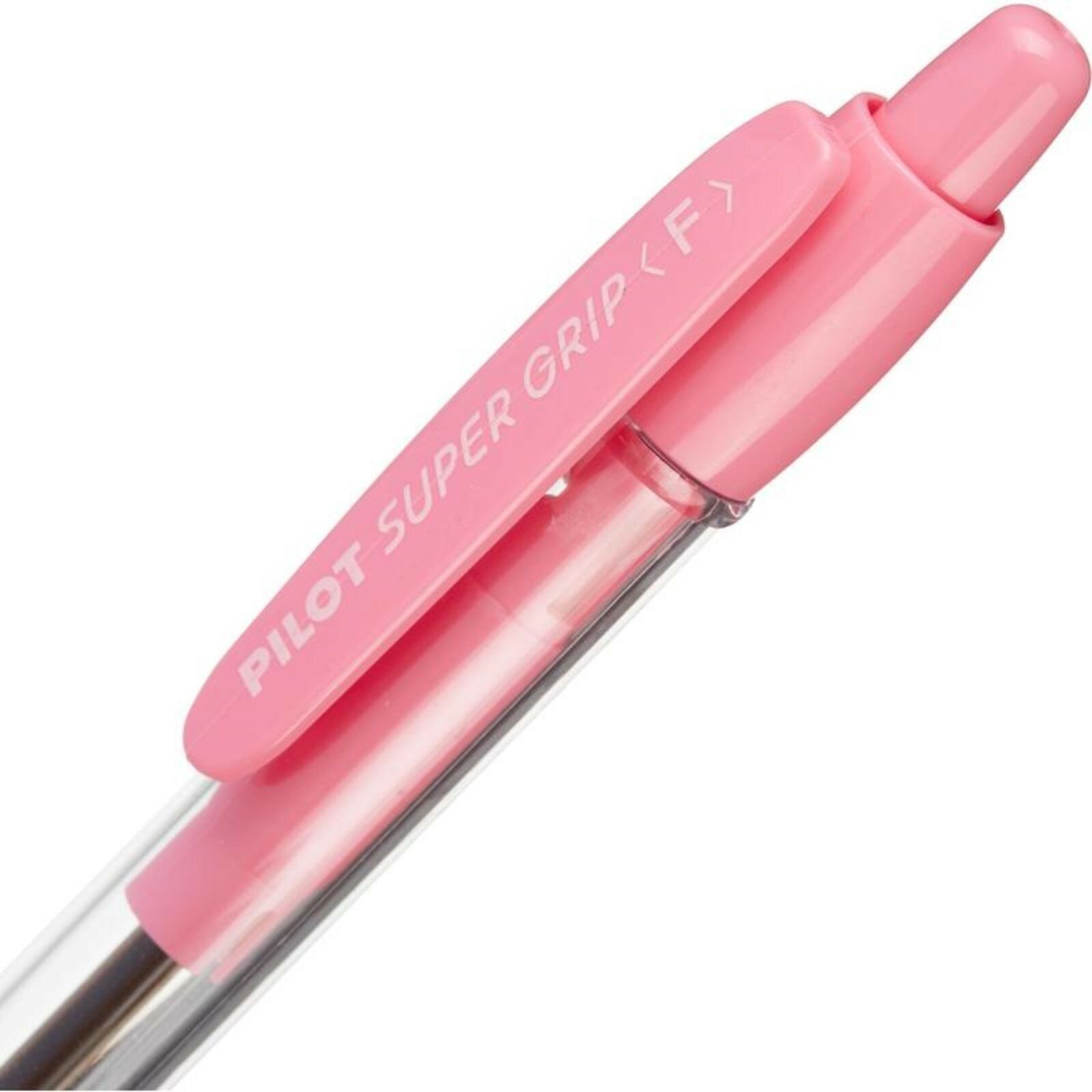 Ручка шариковая Pilot P Super Grip розовый корпус - фото №4