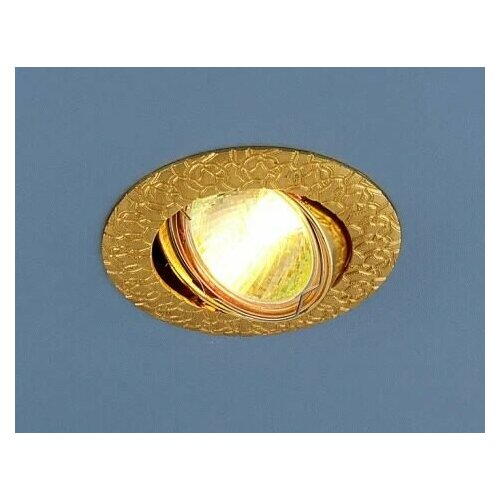 Встраиваемый точечный светильник Elektrostandard 625 MR16 SG сатин золото