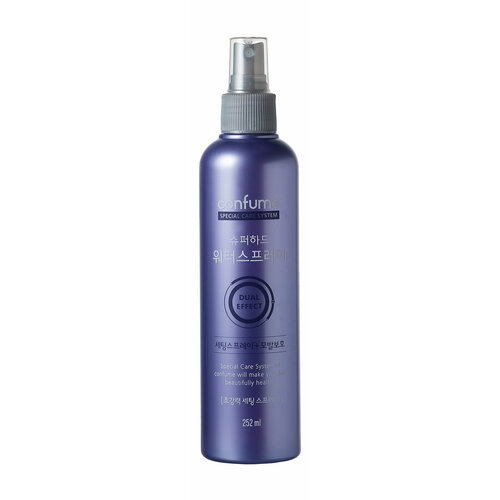 CONFUME Лак для волос жидкий текстурирующий Confume Superhard Water Spray, 250 мл