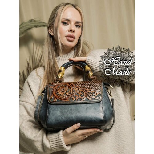 фото Сумка тоут lumida, серый