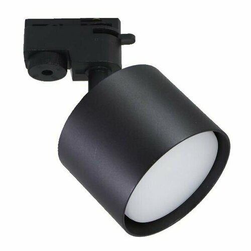 Трековый светильник однофазный Max Light, GX53, черный