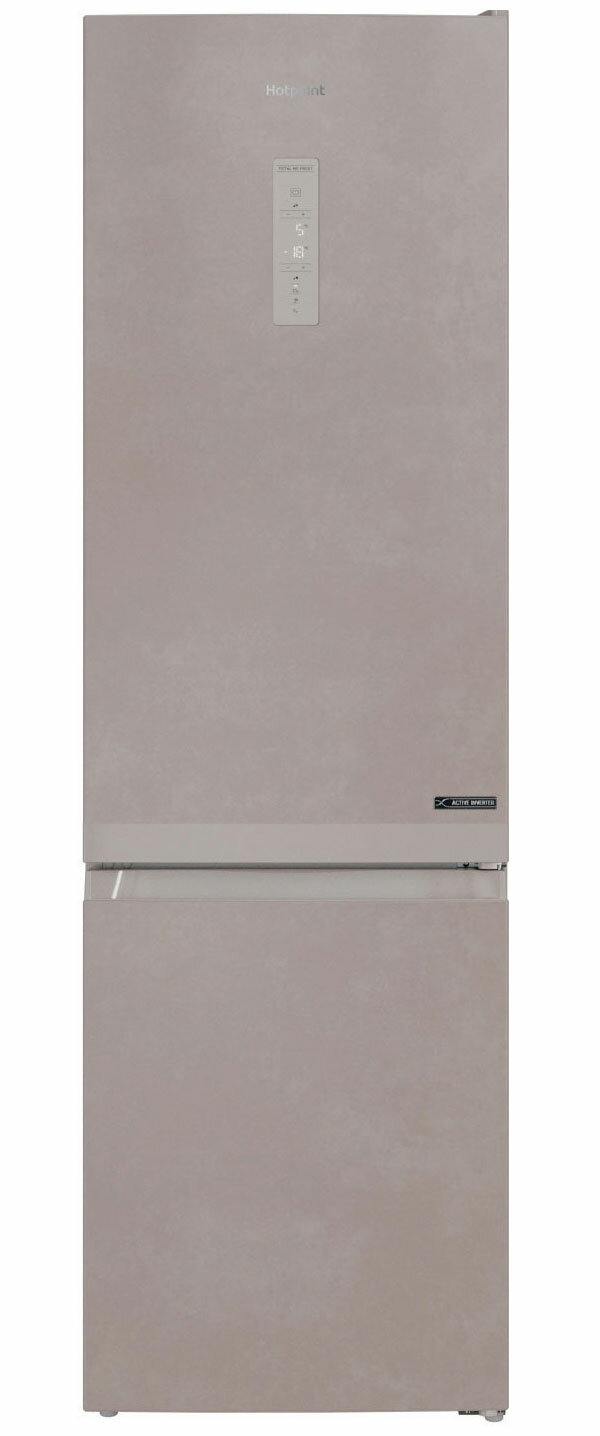 Двухкамерный холодильник Hotpoint HT 7201I M O3 мраморный - фотография № 1
