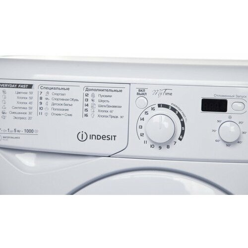 Стиральная машина Indesit EWSD 51031 белый 3250500₽