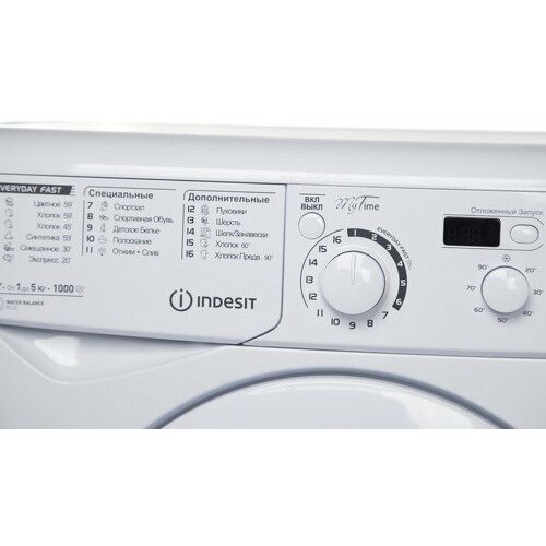 Стиральная машина Indesit EWSD 51031, белый