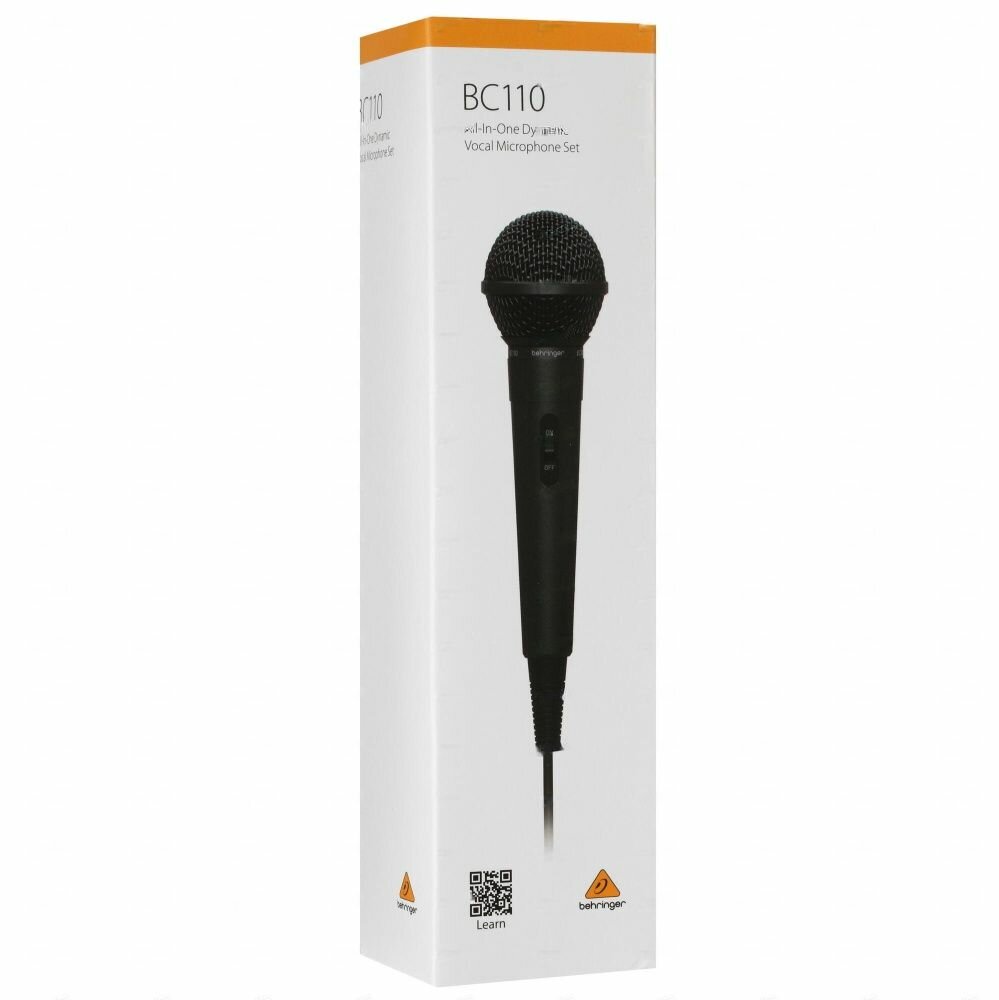 Микрофон Behringer BC110, черный - фото №18