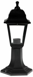 Светильник НТУ 04-60-001 Оскар, Е27, IP44, 60 Вт, прозрачное стекло, черный (комплект из 2 шт)