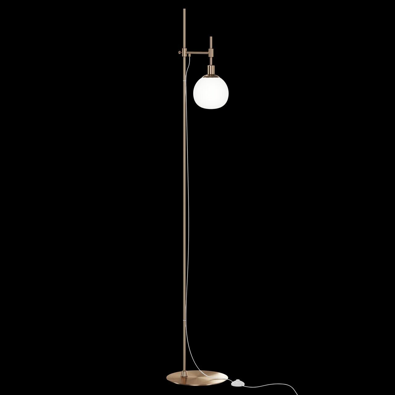 Напольный светильник MAYTONI Erich MOD221FL-01G, E14, 80 Вт, высота: 155 см, латунный Hoff - фото №17