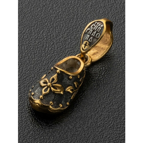 фото Подвеска angelskaya925, серебро, 925 проба, золочение, чернение ангельская925