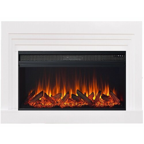 Каминокомплект delta ldsp с очагом pulsar 23 белый