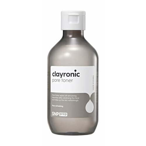 Освежающий и сужающий поры тоник для лица с глиной SNP Prep Clayronic Toner 2721₽