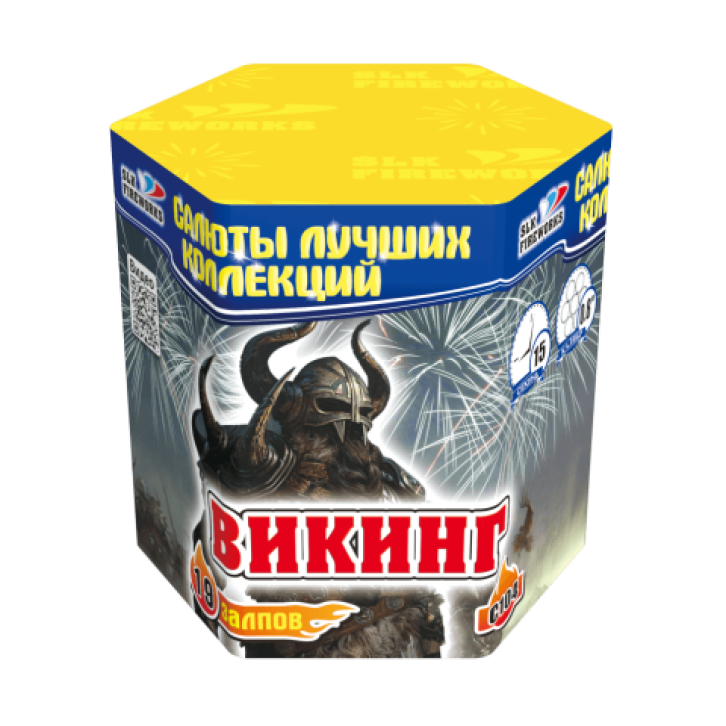 Фейерверк «Викинг» 19 залпов, 0.8″