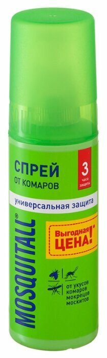 Москитол актив Спрей от комаров 100мл