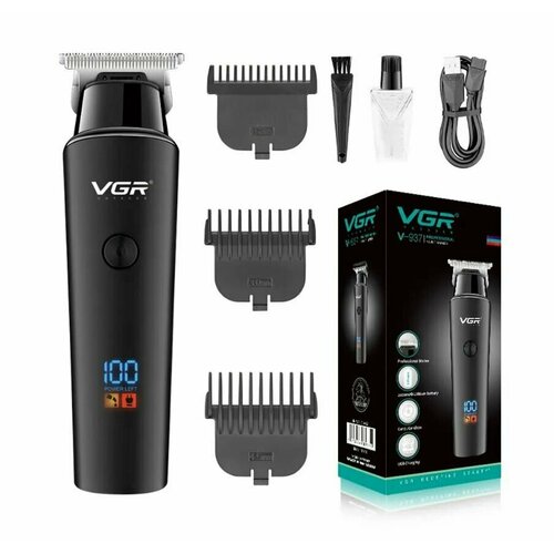 Профессиональный беспроводной триммер для стрижки волос головы усов и бороды до 500 мин работы 183600₽