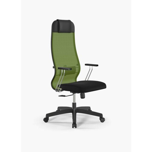 Кресло ErgoLife Sit 10 B1-111T - X2+UMF(X1) /Ub00/Wh00/T1bp-c(M09. B02. G15. W01) (Зеленое/Черное)