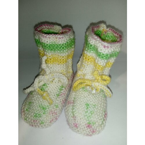 фото Носки топотушки размер 10-12 см, мультиколор