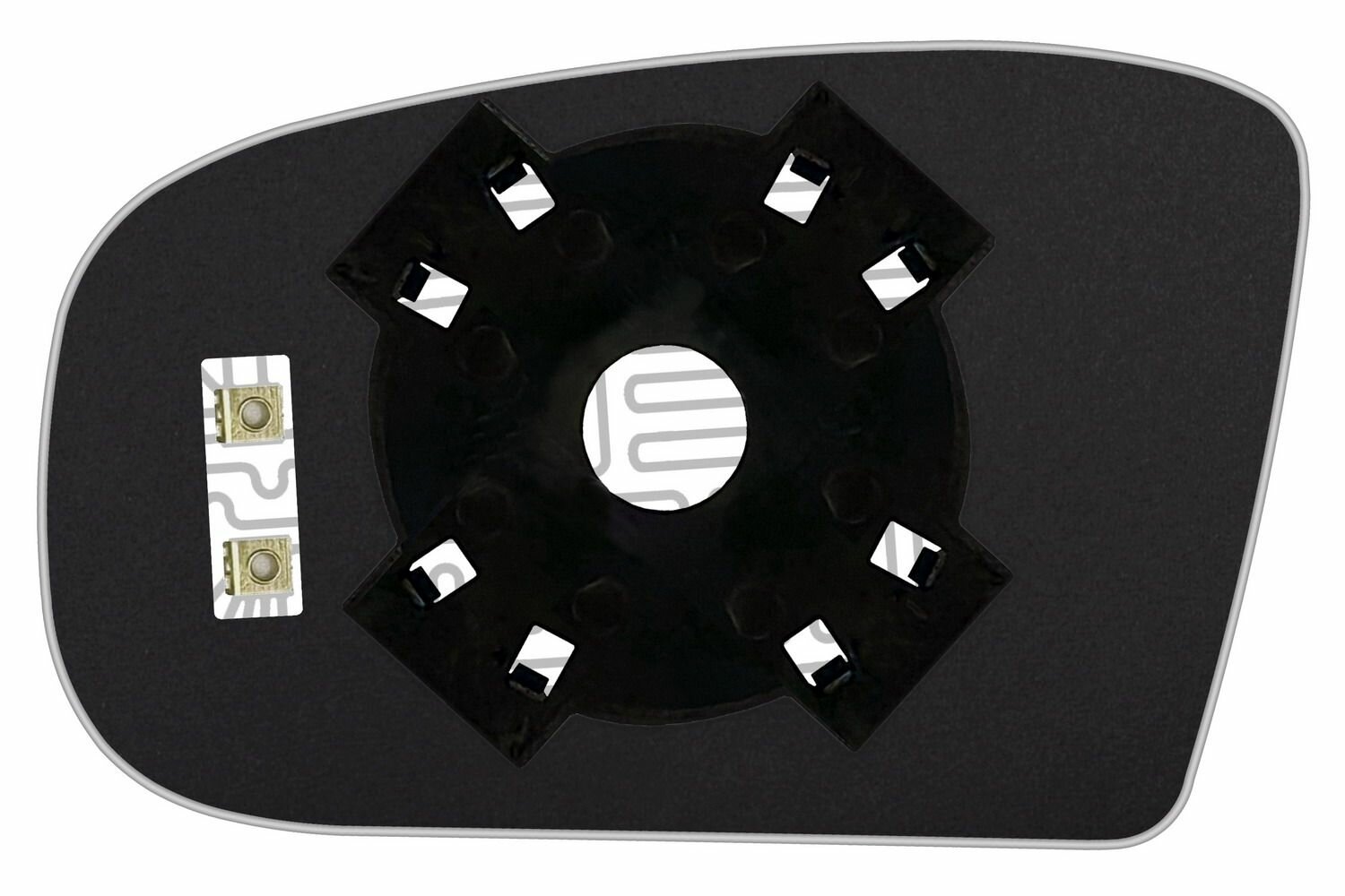 фото Зеркальный элемент правый MERCEDES S IV W220 (98-05) сфера нейтральный с обогревом