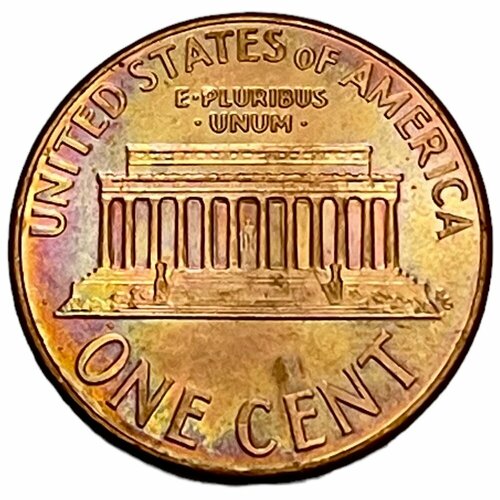 США 1 цент 2005 г. (Memorial Cent, Линкольн) (D) сша 1 цент 1973 г memorial cent линкольн d zn cu