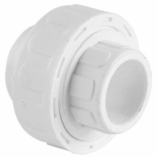 фото Муфта (американка) разъемная, полипропиленовая, комбинированная, соединительная, разборная диаметром 40 мм.