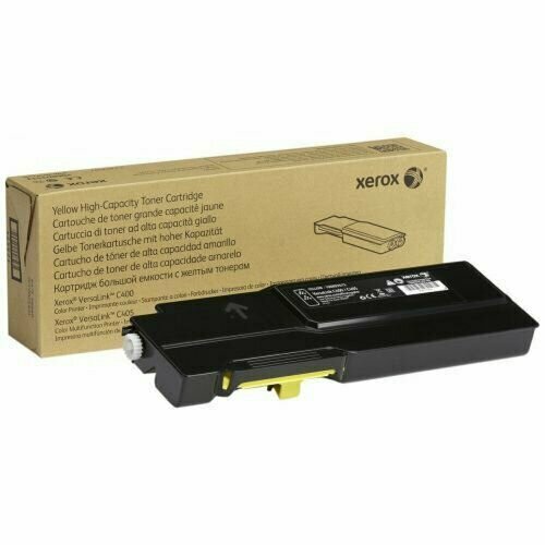 Картридж для лазерного принтера XEROX 106R03509 Yellow картридж для лазерного принтера canon t09 yellow 3017c006
