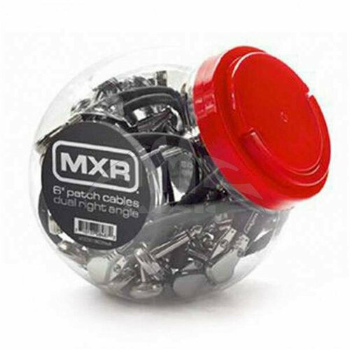 DUNLOP MXR CABLE PATCH 6 IN-20/JAR кабель инструментальный, 20 шт mxr m222 talkbox