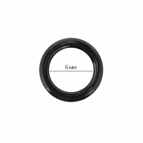 кольцо для бюстгальтера пластик arta f sf 0 2 d08мм цв 001 белый уп 50шт Кольцо для бюстгальтера пластик ARTA. F. SF-0A-2 d06мм, цв.170 черный, уп.50шт