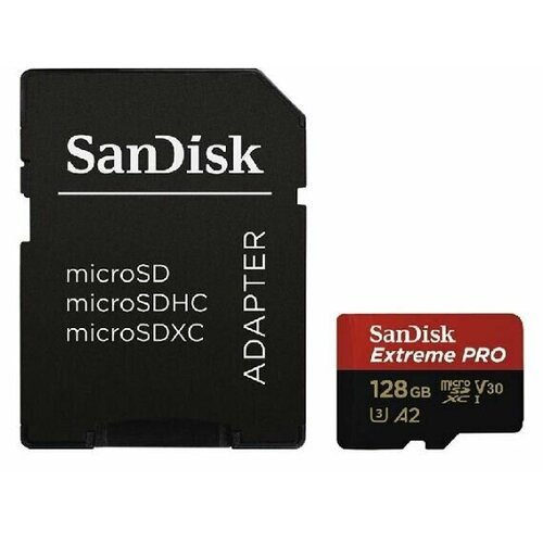 nozhi dlya ledobura nero polukruglye blister Карта памяти MicroSDXC SanDisk Extreme Pro 200/90MB/s 128GB cl10 + SD, SDSQXCD-128G-GN6MA