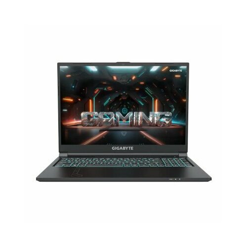 Ноутбук GigaByte G6 (2023) KF-G3KZ853SD Intel Core i7 12650H, 2.3 GHz - 4.7 GHz, 16384 Mb, 16 Full HD+ 1920x1200, 512 Gb SSD, DVD нет, nVidia GeForce RTX 4060 8192 Mb, DOS, черный, 2.3 кг, KF-G3KZ853SD dream machines mouse dm1 fps raven black ghz mb gb ext