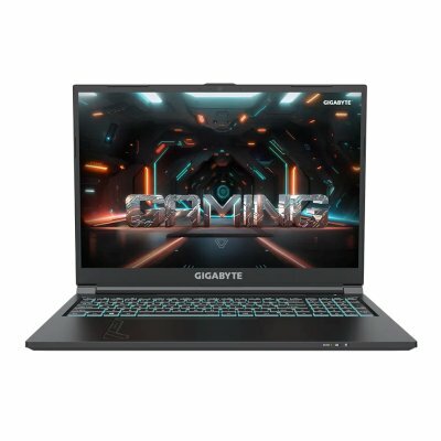 Ноутбук GigaByte G6 (2023) KF-53KZ853SD Intel Core i5 13500H, 2.6 GHz - 4.7 GHz, 16384 Mb, 16" Full HD+ 1920x1200, 512 Gb SSD, DVD нет, nVidia GeForce RTX 4060 8192 Mb, DOS, черный, 2.3 кг, KF-53KZ853SD