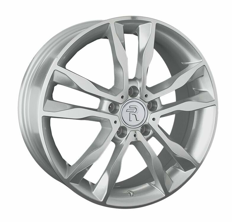 Колесный диск Replay MR144(SK) 19x8" PCD5x112 ET43 D57,1 серебристый с полированными лучами