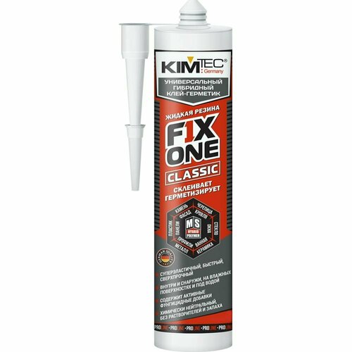 KIM TEC Клей-герметик (жидкая резина) MS FIX ONE черный 475г 03-04-07 11608798