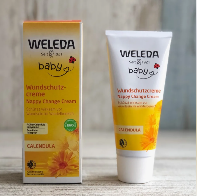 WELEDA Крем для грудничков защитный с календулой calendula nappy change cream