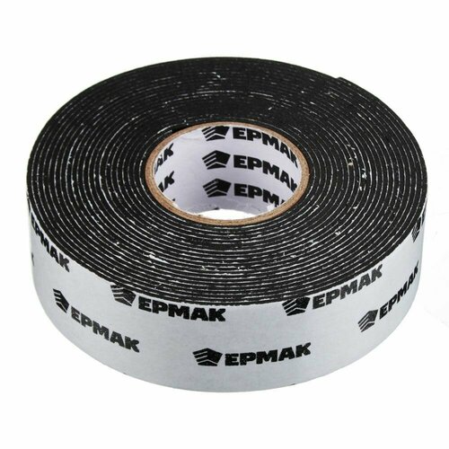 Клейкая лента Ермак Двухсторонняя 30mm x 5m Black 472-020