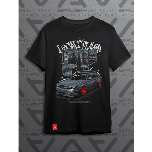 Футболка ABRUSH, размер XL, черный