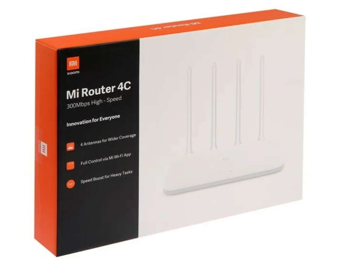 Wi-Fi маршрутизатор Mi Router 4C (белый) — фото 1