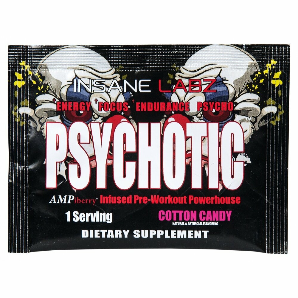 Psychotic, 6 г / 1 порция, Apple / Яблоко
