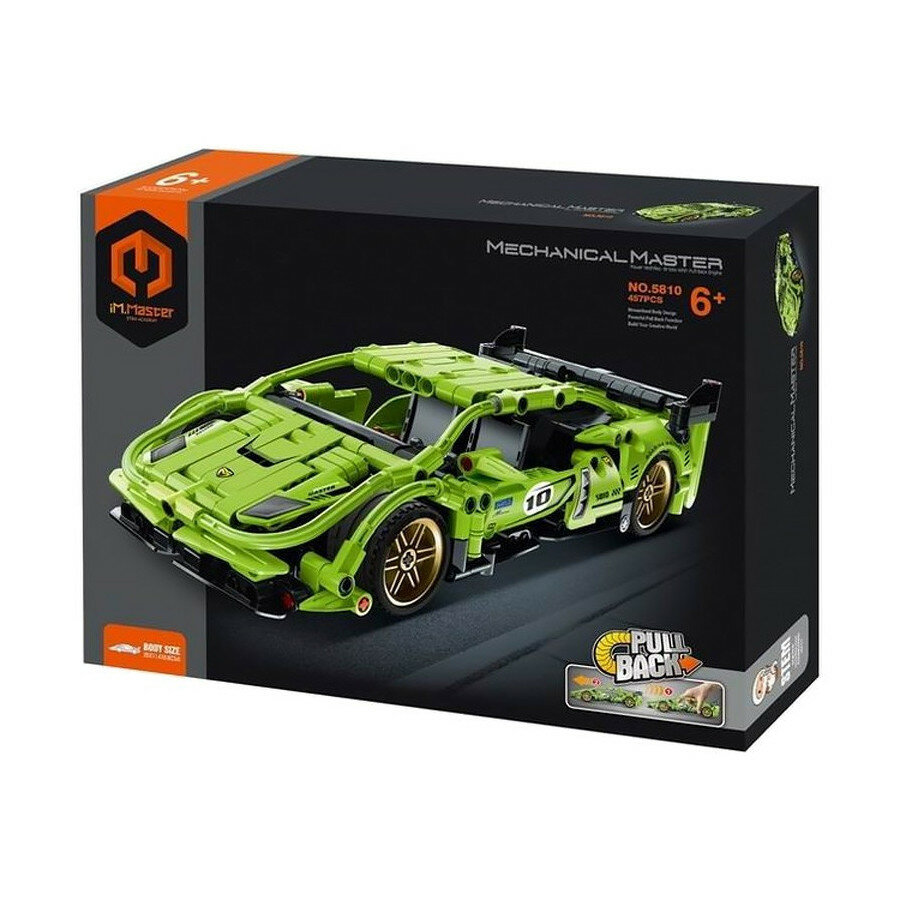 Конструктор iM.Master Зелёный спорткар 5810 — фото 1