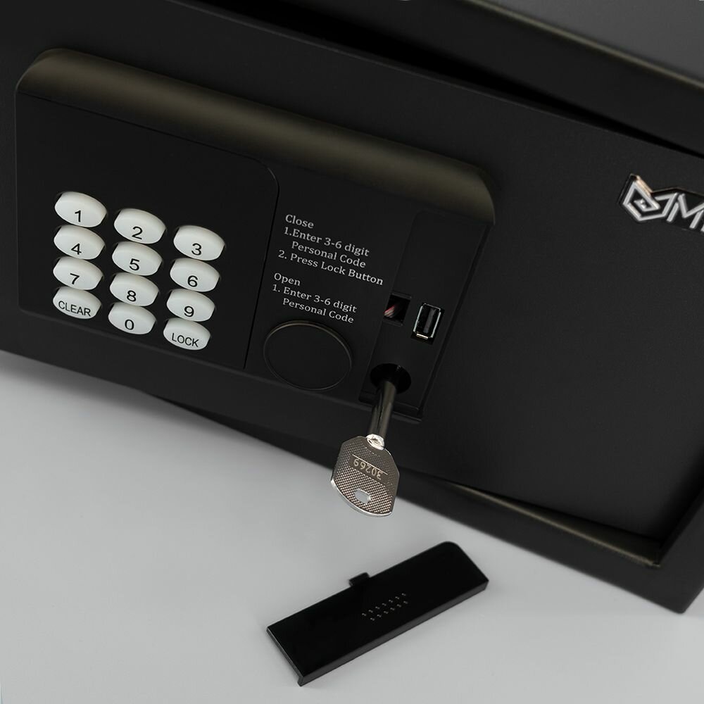 Пример правильного монтажа встраиваемого сейфа