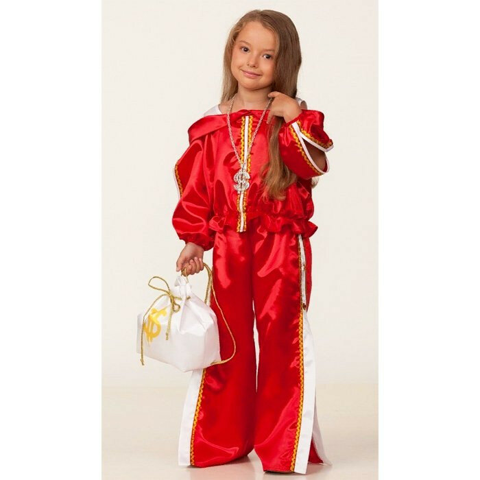 Костюм Д (кукла) Дива Спорт Шик (блузка, брюки, подвеска, сумочка) р.28/110-36/140 арт.22-81