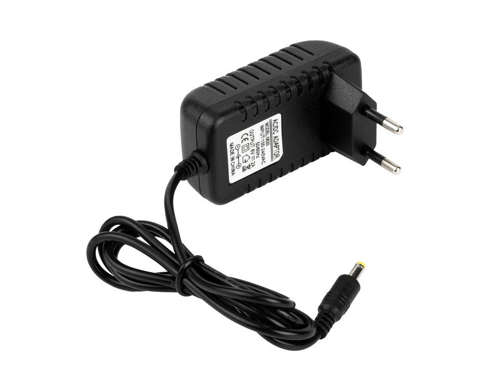 Изображение Адаптер 4,0x1,7mm для тонометров Омрон, Gamma, Sanitas, Rossmax 6V 2A 12W